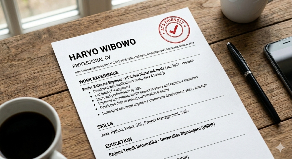 5 Tips Membuat CV ATS Friendly untuk Melamar Kerja di Jakarta
